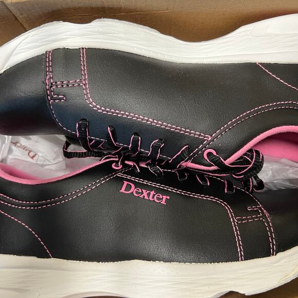 Dexter Shoes - Dexter Raquel V Women’s Bowling Shoes Size 7.5 Black/Pink